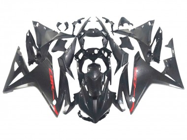 Carenados Moto Honda CBR500R 2016-2018 - Negro FibraCarbono Rojo Fabricantes