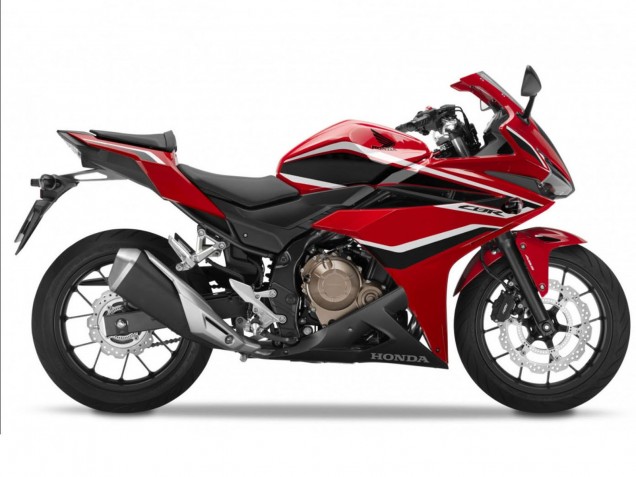Carenados Moto Honda CBR500R 2016-2018 - Rojo Negro Fabricantes