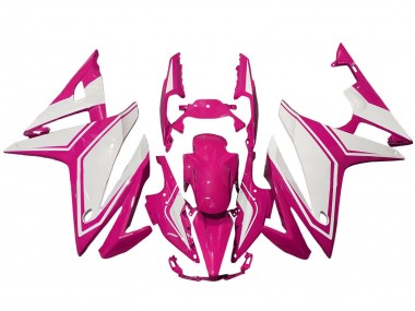 Carenados Moto Honda CBR500R 2016-2018 - Rosa Blanco Fabricantes