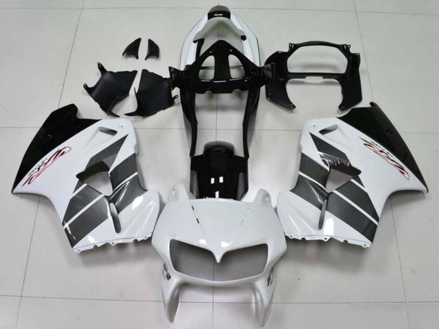 Carenados Moto Honda VFR 800 1998-2001 - Blanco Negro Fabricantes