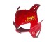 Carenados Moto Honda VFR 800 1998-2001 - Rojo Blanco Negro Brillante Vimto Fabricantes