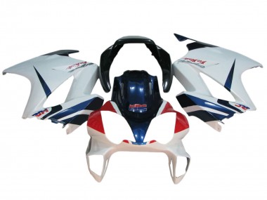 Carenados Moto Honda VFR 800 2002-2013 - Blanco Rojo Azul Oscuro HRC Fabricantes