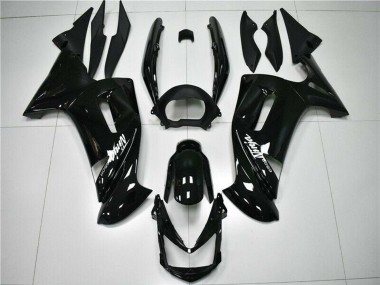 Carenados Moto Kawasaki EX650 2006-2008 - Negro Brillante Blanco Fabricantes
