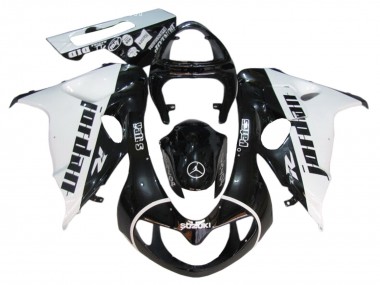 Carenados Moto Suzuki TL1000R 1998-2003 - Negro Brillante Blanco Jordan Fabricantes