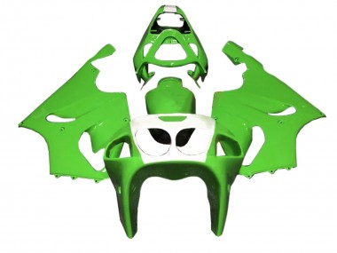 Carenados Moto Kawasaki ZX7R 1996-2003 - Verde Blanco Fabricantes
