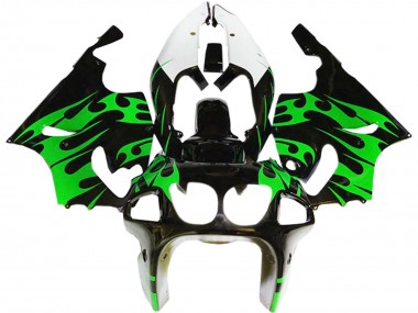 Carenados Moto Kawasaki ZX7R 1996-2003 - Verde Negro Brillante Blanco Fabricantes