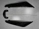 Carenados Moto Kawasaki EX650 2009-2011 - Negro Brillante Blanco Calcomanía Fabricantes