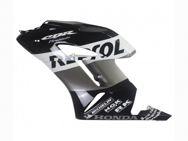 Kits Carenado Moto Honda CBR1000RR 2004-2005 - Plata Blanco Negro Brillante Repsol Fabricantes