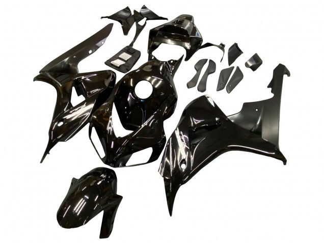 Carenados Moto Honda CBR1000RR 2006-2007 - Negro Brillante Negro Mate Fabricantes