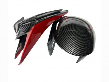 Carenados Moto Honda CBR1000RR 2008-2011 - Negro FibraCarbono Rojo Fabricantes