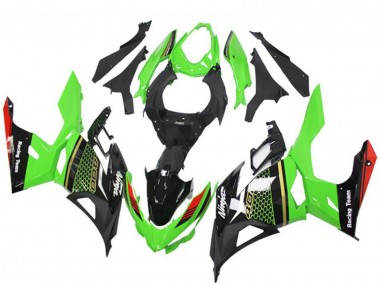 Carenados Moto Kawasaki EX400 2018-2024 - Verde Rojo Negro Honeycomb Fabricantes