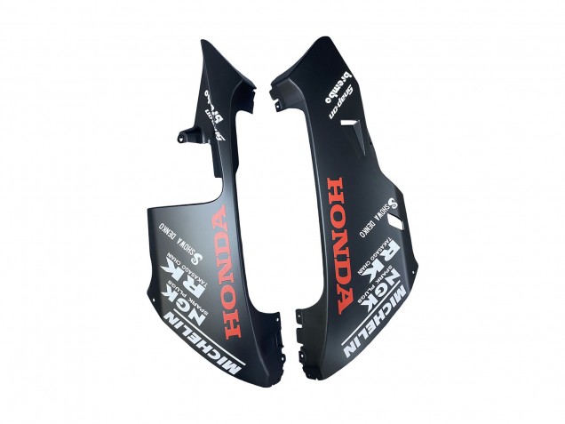 Carenados Moto Honda CBR600RR 2003-2004 - Negro Mate Naranja Repsol Rossi 46 Fabricantes