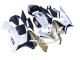 Carenados Moto Honda CBR600RR 2005-2006 - Oro Blanco Negro Fabricantes