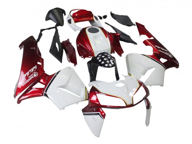 Kits Carenado Moto Honda CBR600RR 2005-2006 - Rojo Blanco Negro Fabricantes