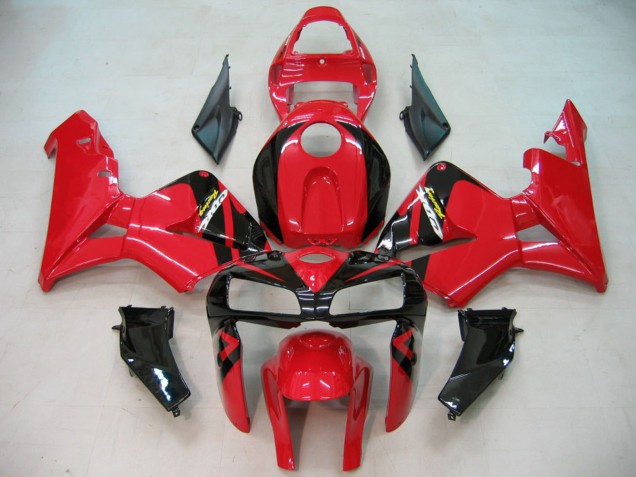 Carenado Moto Honda CBR600RR 2005-2006 - Rojo Negro Fabricantes