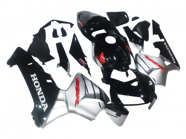Carenados Moto Honda CBR600RR 2005-2006 - Plata Negro Fabricantes