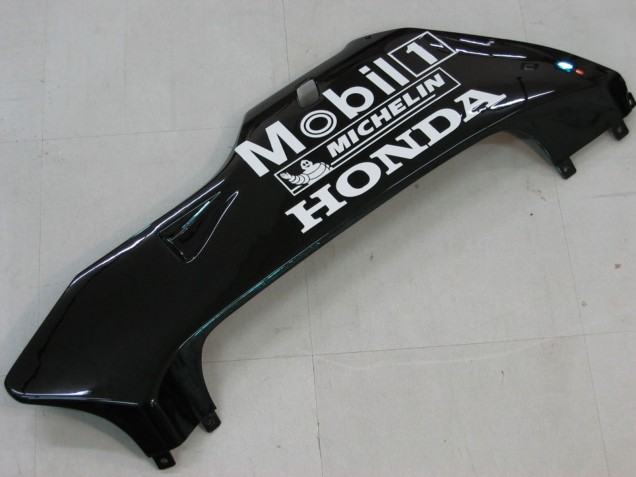 Carenados Moto Honda CBR600RR 2005-2006 - Negro Brillante Blanco West Fabricantes