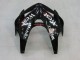 Carenados Moto Honda CBR600RR 2005-2006 - Negro Brillante Blanco West Fabricantes