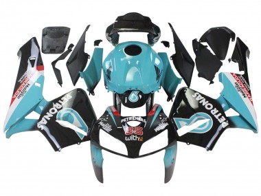 Carenados Moto Honda CBR600RR 2005-2006 - Azul Claro Negro 35 Fabricantes