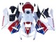 Carenado Moto Honda CBR600RR 2005-2006 - Blanco Rojo Azul HRC Fabricantes