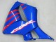 Carenados Moto Honda CBR600RR 2005-2006 - Rojo Azul Plata Fabricantes
