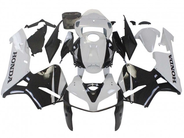 Carenado Moto Honda CBR600RR 2005-2006 - Blanco Negro Fabricantes