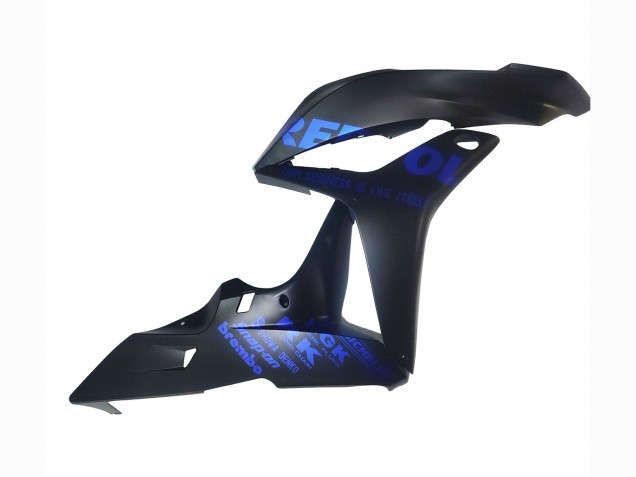 Carenados Moto Honda CBR600RR 2007-2008 - Negro Mate Azul Repsol Fabricantes