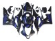 Carenados Moto Honda CBR600RR 2007-2008 - Negro Mate Azul Repsol Fabricantes