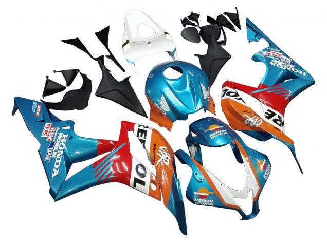 Carenados Moto Honda CBR600RR 2007-2008 - Naranja Blanco Rojo Azul Repsol Fabricantes