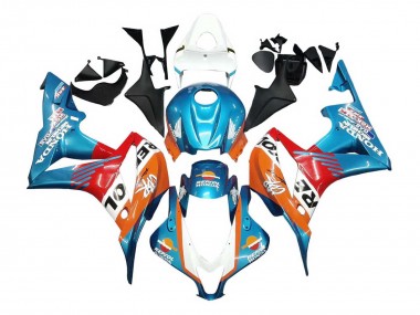 Carenados Moto Honda CBR600RR 2007-2008 - Naranja Blanco Rojo Azul Repsol Fabricantes