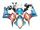 Carenados Moto Honda CBR600RR 2007-2008 - Naranja Blanco Rojo Azul Repsol Fabricantes
