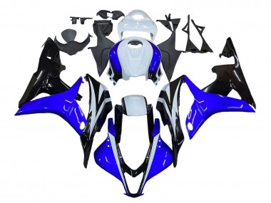 Carenado Moto Honda CBR600RR 2007-2008 - Blanco Azul Negro Brillante Fabricantes
