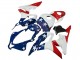 Carenados Moto Honda CBR600RR 2007-2008 - Blanco Azul Rojo Estrella Fabricantes