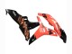 Carenados Moto Honda CBR600RR 2007-2008 - Naranja Negro Brillante Repsol Fabricantes