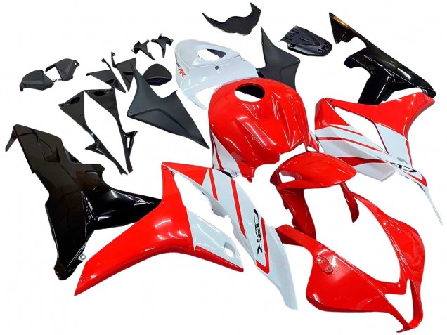 Carenado Moto Honda CBR600RR 2007-2008 - Blanco Rojo Negro Brillante Fabricantes