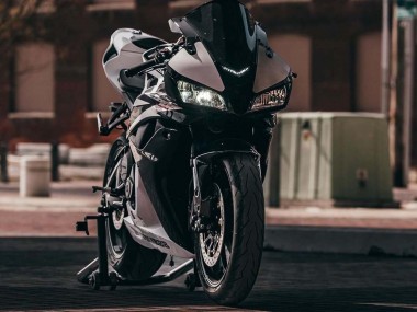 Carenados Moto Honda CBR600RR 2007-2008 - Blanco Negro Carrera Fabricantes