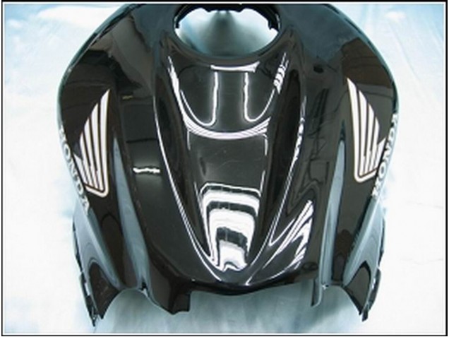 Carenados Moto Honda CBR600RR 2007-2008 - Negro Brillante Blanco West Fabricantes