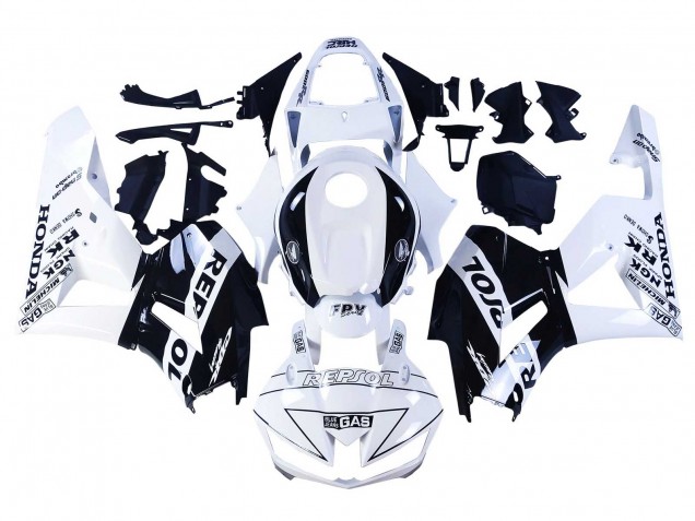 Carenados Moto Honda CBR600RR 2013-2023 - Blanco Negro Brillante Repsol Fabricantes