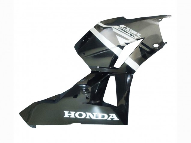Carenados Moto Honda CBR600RR 2013-2023 - Plata Negro Brillante Fabricantes