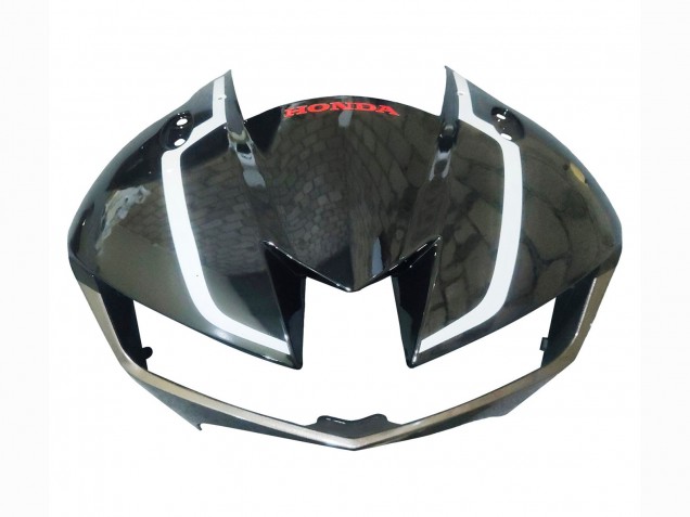 Carenados Moto Honda CBR600RR 2013-2023 - Plata Negro Brillante Fabricantes