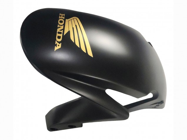 Carenados Moto Honda CBR600RR 2013-2023 - Negro Mate Oro Calcomanías Fabricantes