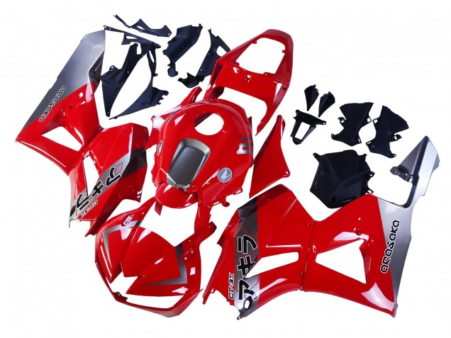 Carenados Moto Honda CBR600RR 2013-2023 - Plata Rojo Fabricantes