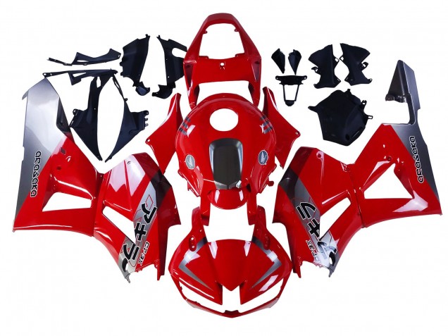 Carenados Moto Honda CBR600RR 2013-2023 - Plata Rojo Fabricantes