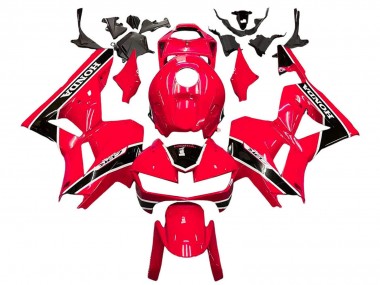 Carenados Moto Honda CBR600RR 2013-2023 - Rojo Blanco Negro Fabricantes