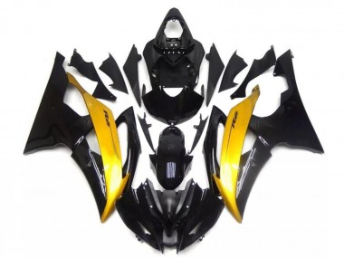 Carenado Moto Yamaha YZF R6 2008-2016 - Oro Negro Brillante Fabricantes