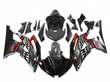 Carenados Moto Yamaha YZF R6 2008-2016 - Rojo Plata Gris Tiburón Fabricantes