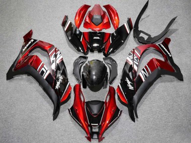 Carenado Moto Kawasaki ZX10R 2016-2020 - Rojo Negro Brillante Blanco Fabricantes