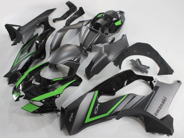 Carenados Moto Kawasaki ZX10R 2021-2025 - Gris Verde Negro Fabricantes