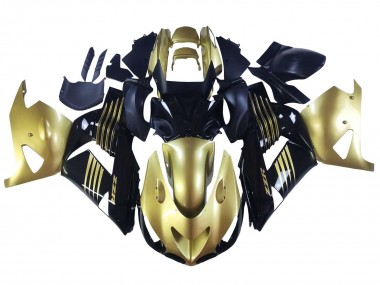 Carenados Moto Kawasaki ZX14R ZZR1400 2006-2011 - Oro Negro Fabricantes