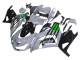 Carenados Moto Kawasaki ZX14R ZZR1400 2012-2024 - Gris Verde Negro Fabricantes